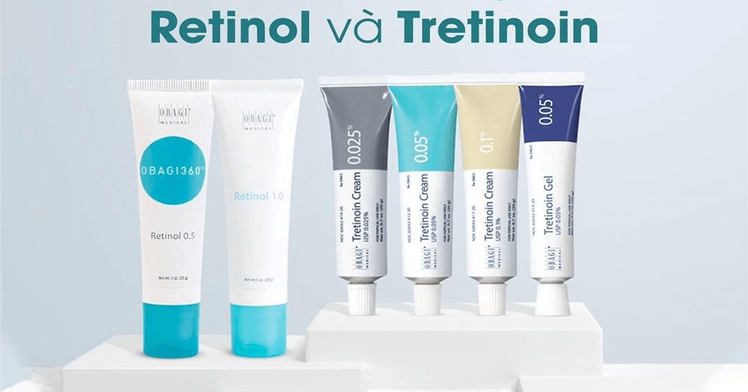 Phân biệt Retinol và Tretinoin