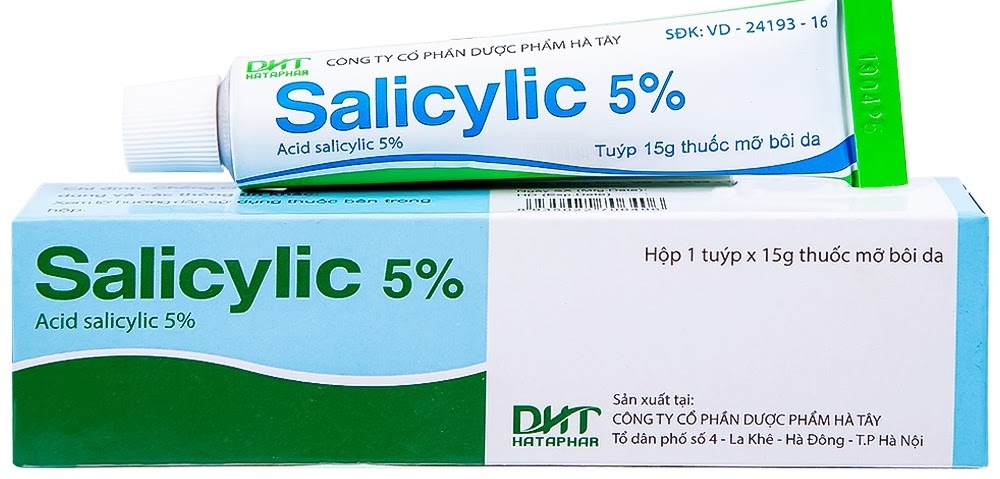 Thuốc trị mụn Salicylic