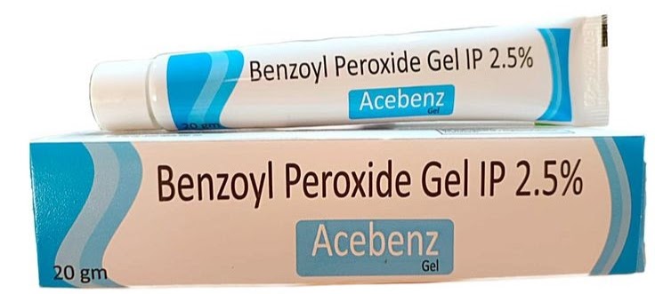 Thuốc trị mụn Benzoyl Peroxide