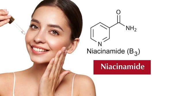Trị thâm mụn với Niacinamide