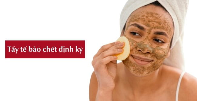 Tẩy tế bào chết trị thâm mụn