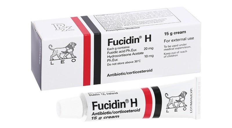 Thuốc trị mụn trứng cá Fucidin