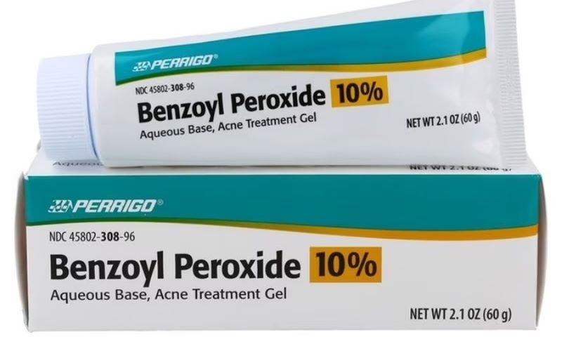 Benzoyl Peroxide trị mụn trứng cá