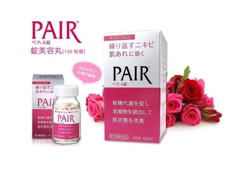 Thuốc trị mụn trứng cá Pair